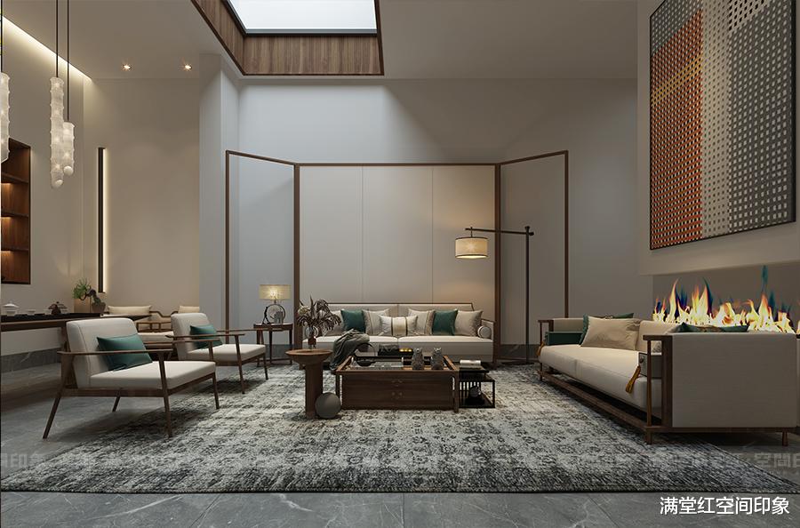 300㎡中式豪宅设计，禅意空间，心灵栖所