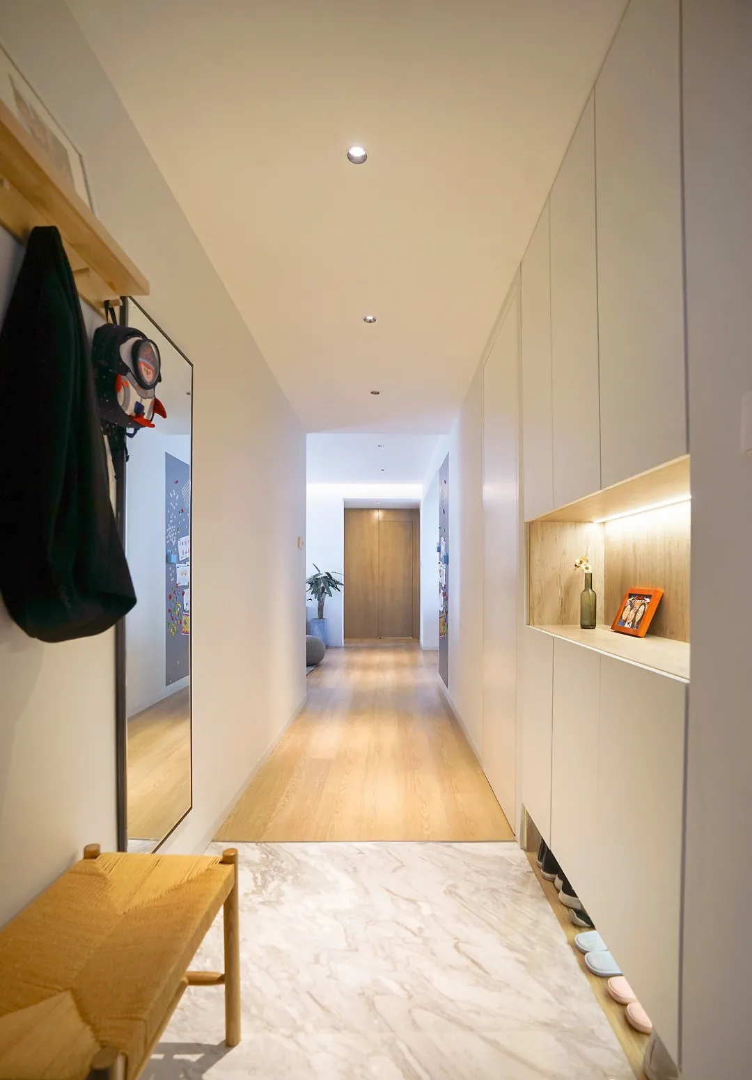 设计fan|107㎡日式风三居室，榻榻米卧室、木盒子阳台，超强的空间利用术！