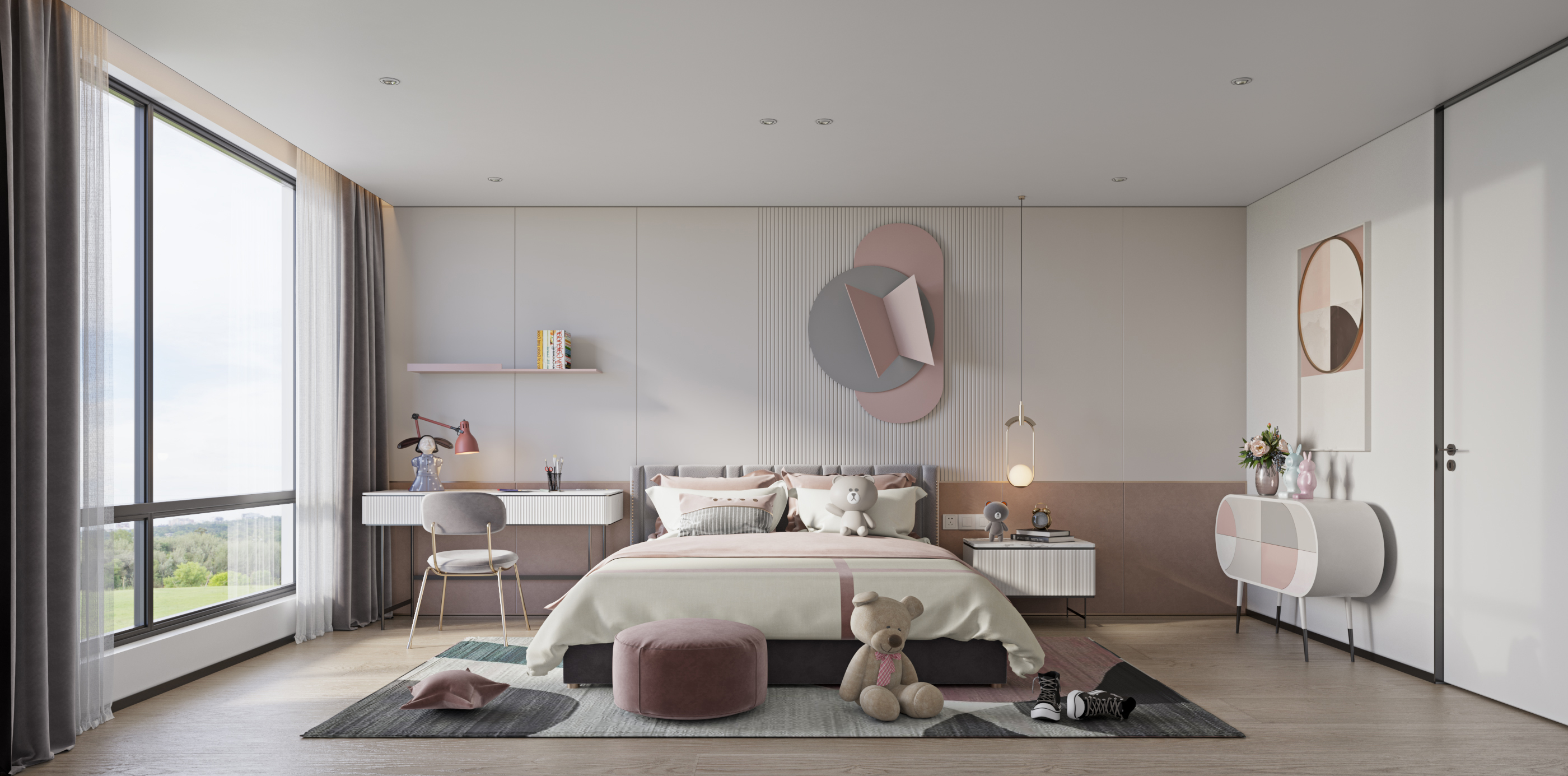 320平米双生楼层的不同面,我要稳稳的幸福~| 品清案例赏析