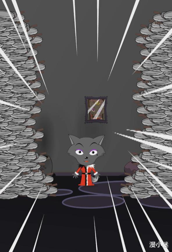 红太狼|喜羊羊与灰太狼:红太狼比蕉太狼重?卸下担子后,灰太狼慌了