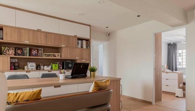 |他家最有远见，舍弃奢华做简单实在的装法，125㎡北欧风效果很满意