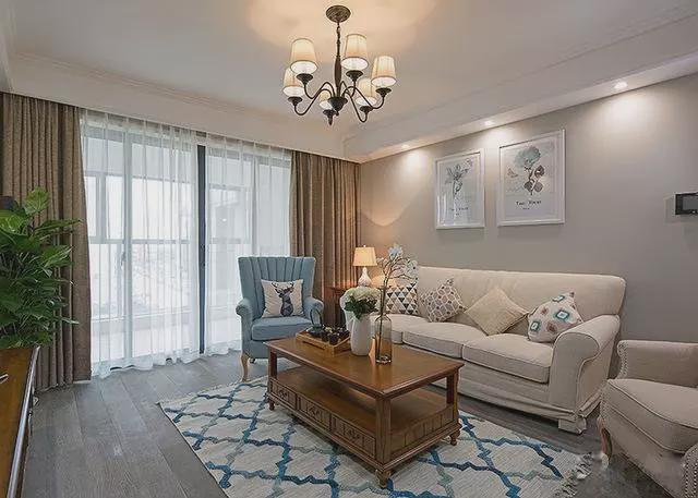 120平美式新房,刚装修完邻居就争先上门观赏,都说很喜欢书房