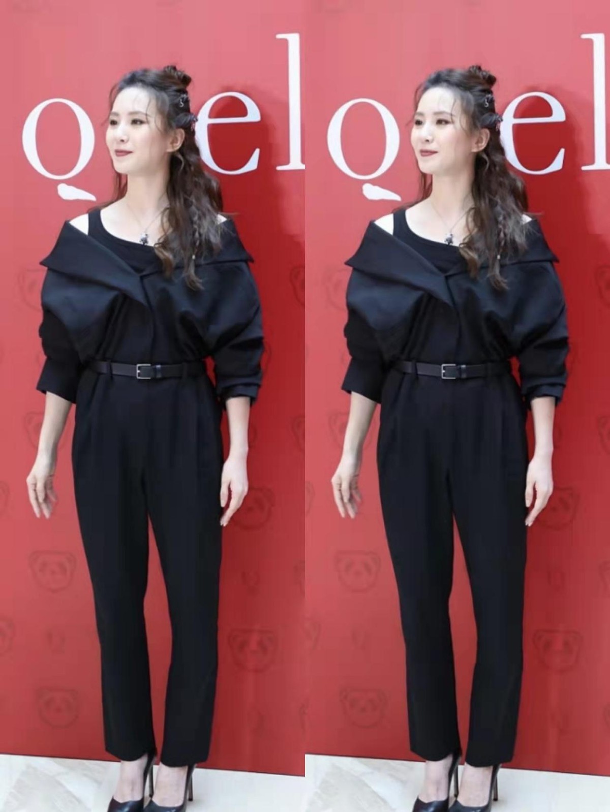 吉克隽逸|别看刘诗诗长得挺温婉，穿上衬衫连体裤却很有气场，生图也挺能打