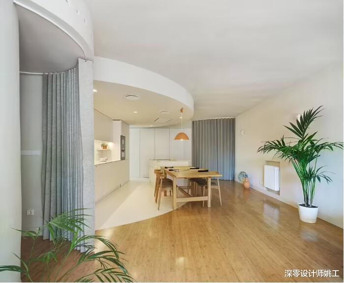 深零设计师姚工|一家4口住120㎡，没豪华装修，依旧能打动人心，简单也是一种幸福