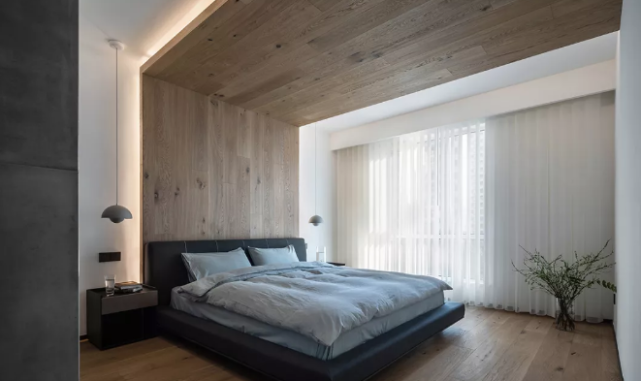 130平混搭风格四居室,是温馨的,有原木的味道