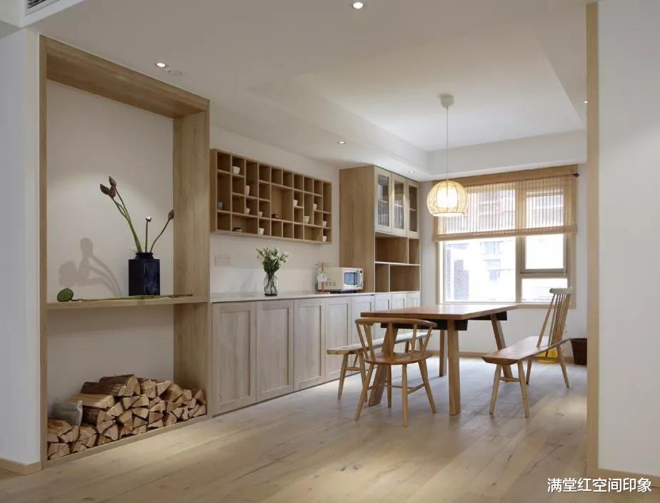 餐边柜还能如此设计?这样装修,瞬间提升餐厅格调