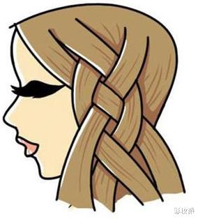 彩妆派|高级的五股辫子,编法教程很是容易,长发的你动手试一下吧
