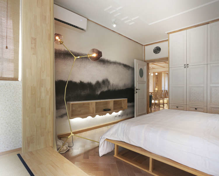 |60平两室一厅，日式风格力求简洁，小户型也能很舒服