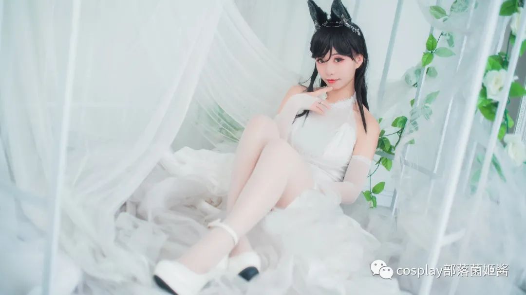 碧蓝航线|cos：碧蓝航线花嫁爱宕犬cos正片@绅士假面，你已经跑不掉了哦