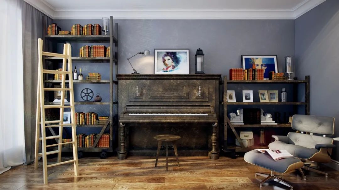 家里有钢琴，可以这样设计，太赞了
