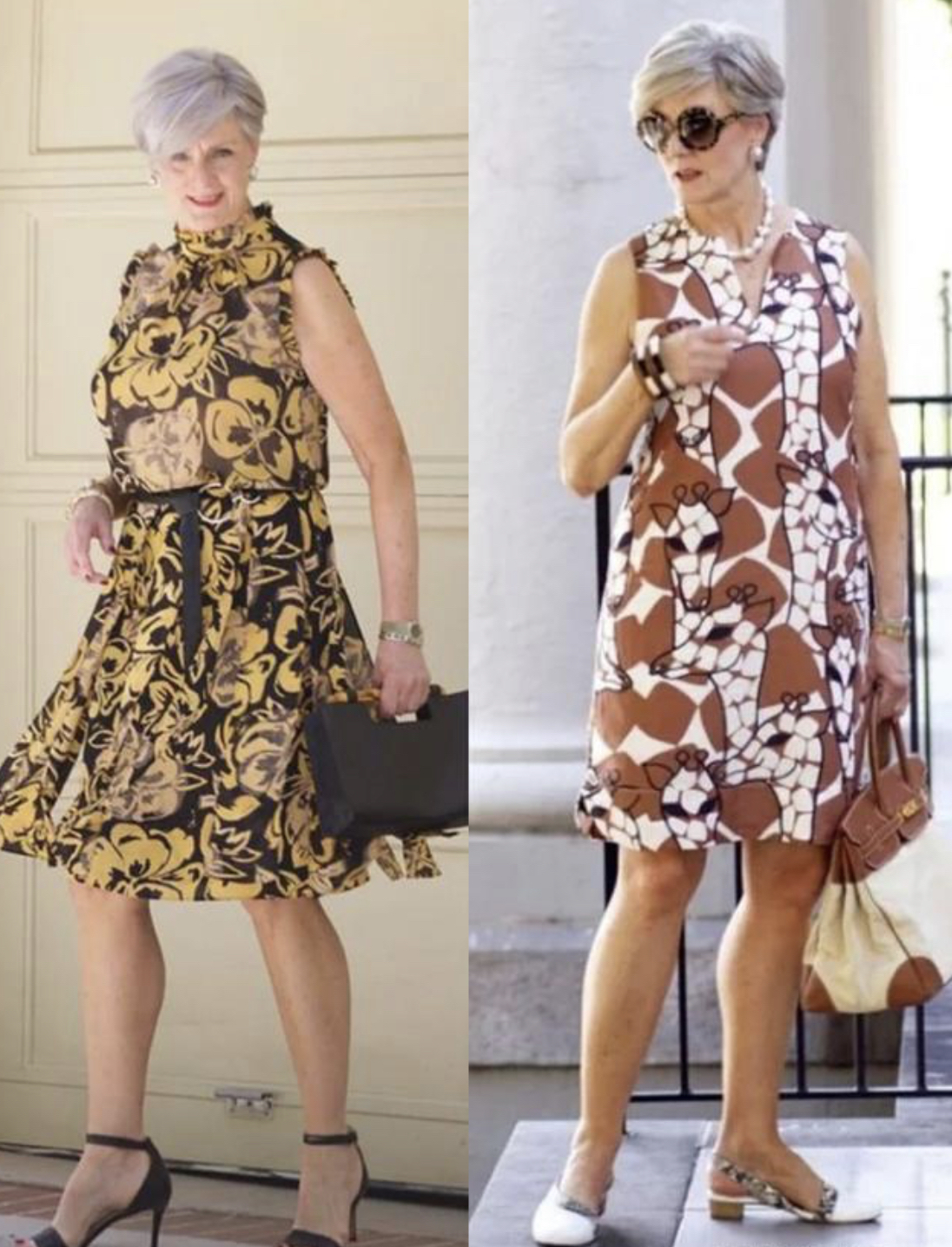 潮帮先生|年纪大还长得胖!63岁胖奶奶却穿得时髦又有气质,满头白发也优雅