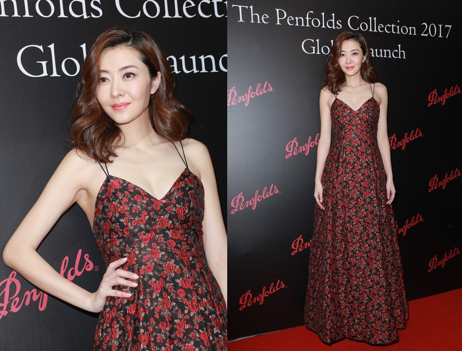 穿衣搭配|熊黛林身材好似超模，裙子穿得又黑又薄，高挑曲线真叫人心动