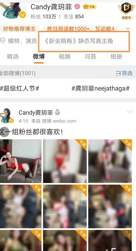 龚玥菲|她曾被称“最美潘金莲”,走穴商演秀身材,连看照片也要付费