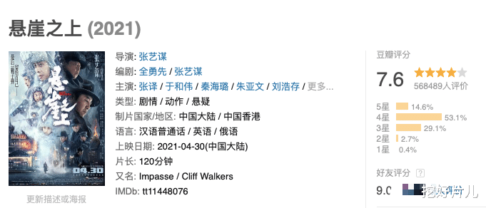 梅婷|评分最高的6部谍战片,《风声》排在第2,最后一部被删除了13分钟