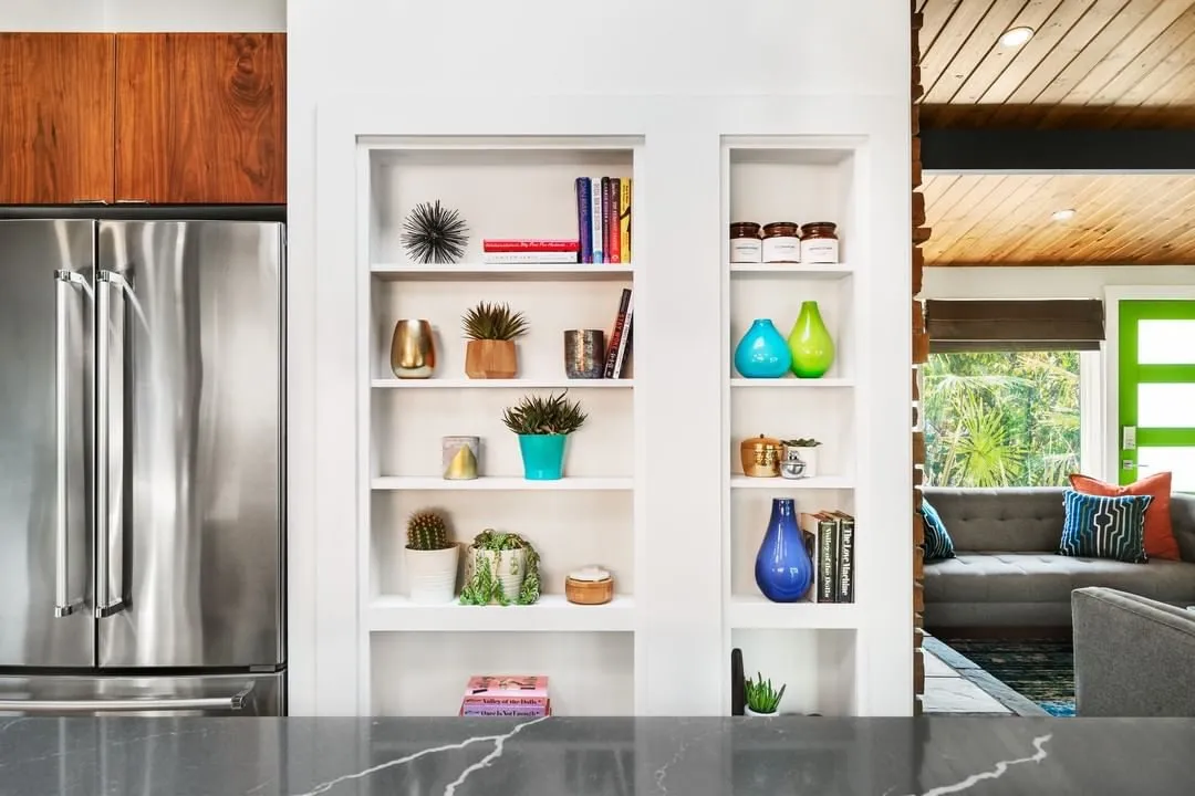 壁龛能满足收纳，同时提升颜值