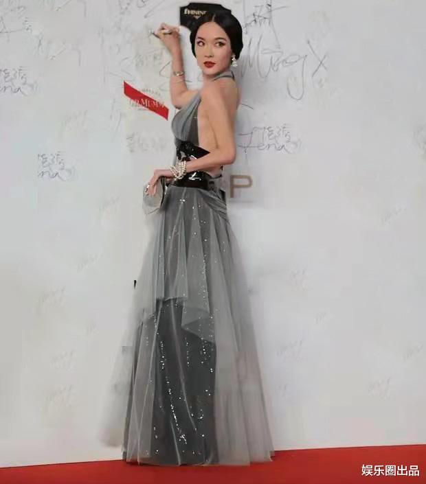 霍思燕|霍思燕瘦下来真好看，穿露背装走红毯，连背影都令人心动