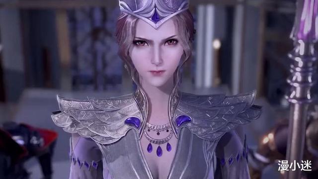 比比東|斗羅：武魂殿三美首次同框，比比東氣場強大，可惜包臀裙太短了