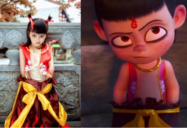 |回头率超高的小学生COS，单纯可爱惹人怜，网友：不出道可惜了