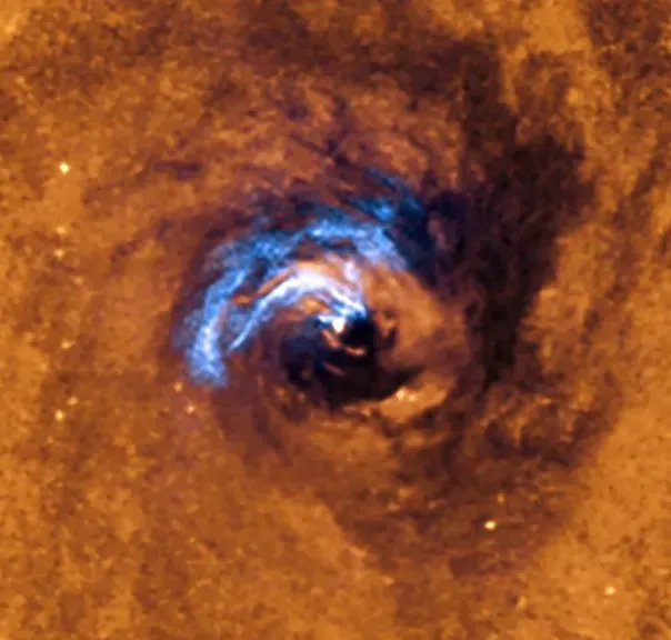 黑洞 天文学家首次清楚地拍到黑洞“进食”的场面