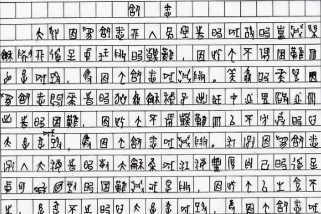 作文|高考另辟蹊径，学生用甲骨文写作文被985破格录取，今却成小丑