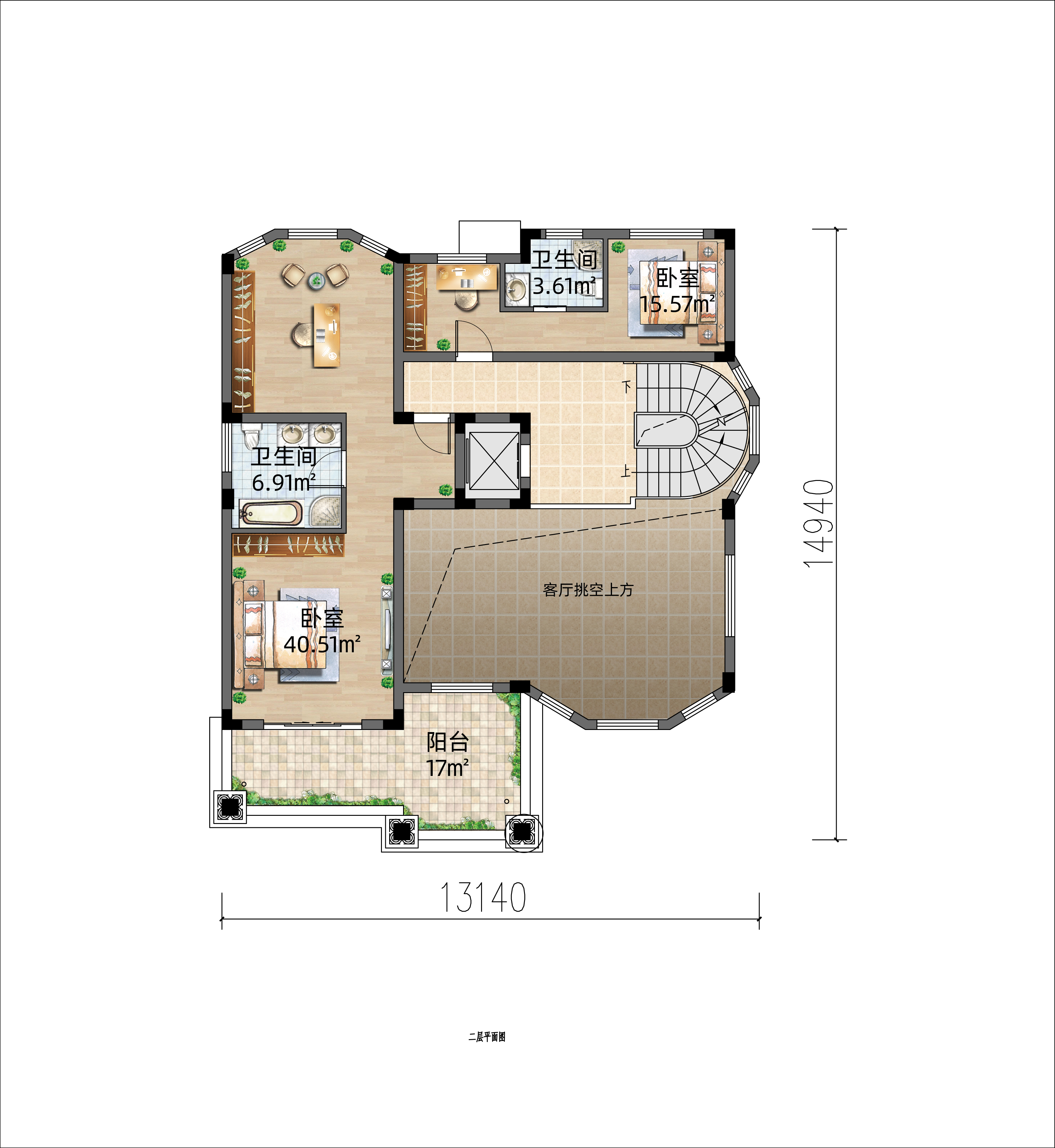带电梯的住宅户外还有旋转斜坡?也太夸张了吧