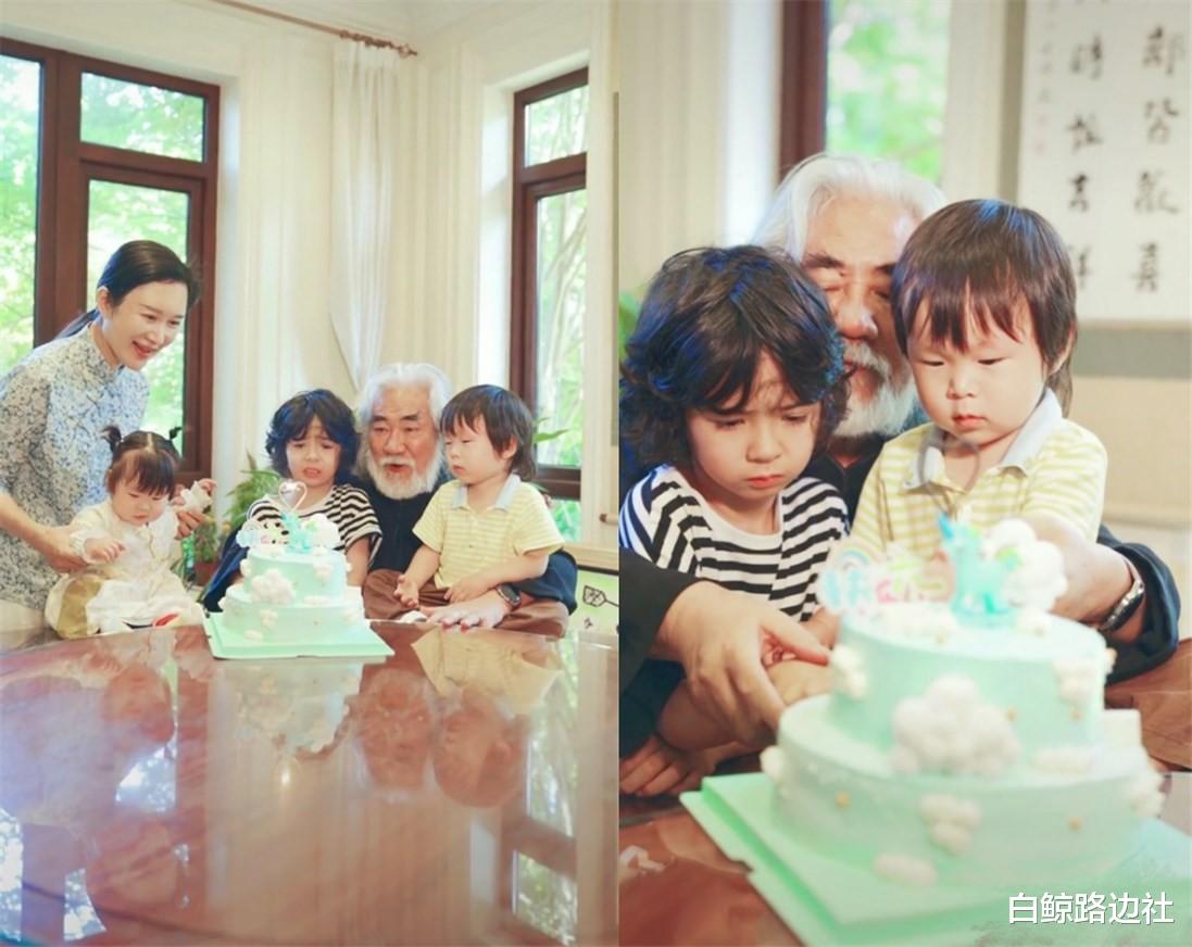 张纪中|70岁张纪中和家人过节！混血儿子坐桌子角落，心事重重被指好可怜