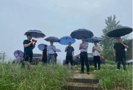 岳阳广电 华容县北景港镇：绷紧安全弦 备汛不放松