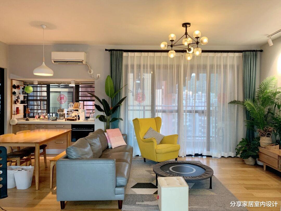 |这是我见过入住三年的房子，室内依然保持整洁又干净，太幸福啦！