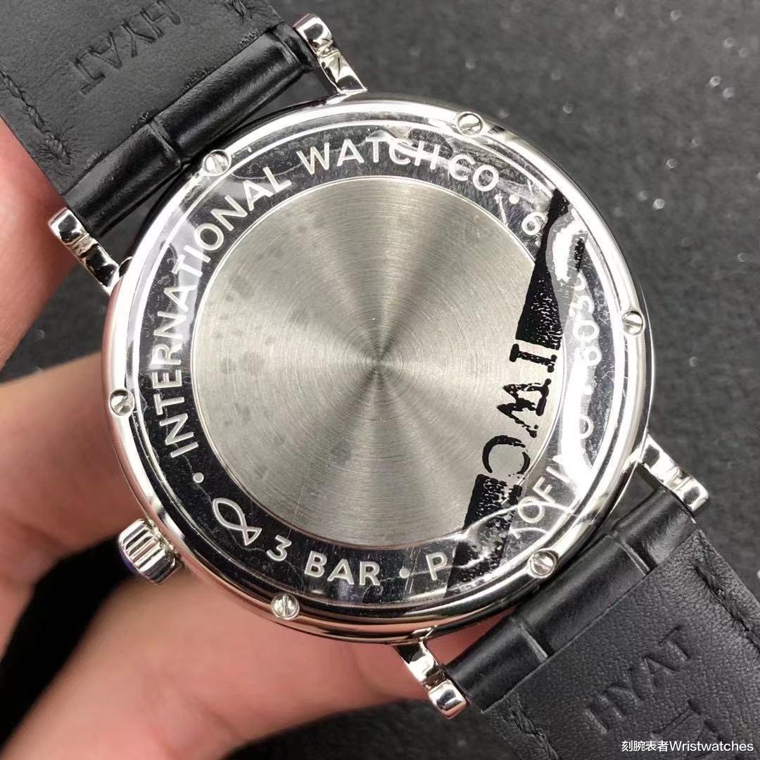 刻腕表者Wristwatches|MKS厂万国柏涛菲诺月相白盘细节做工是否值得入手？