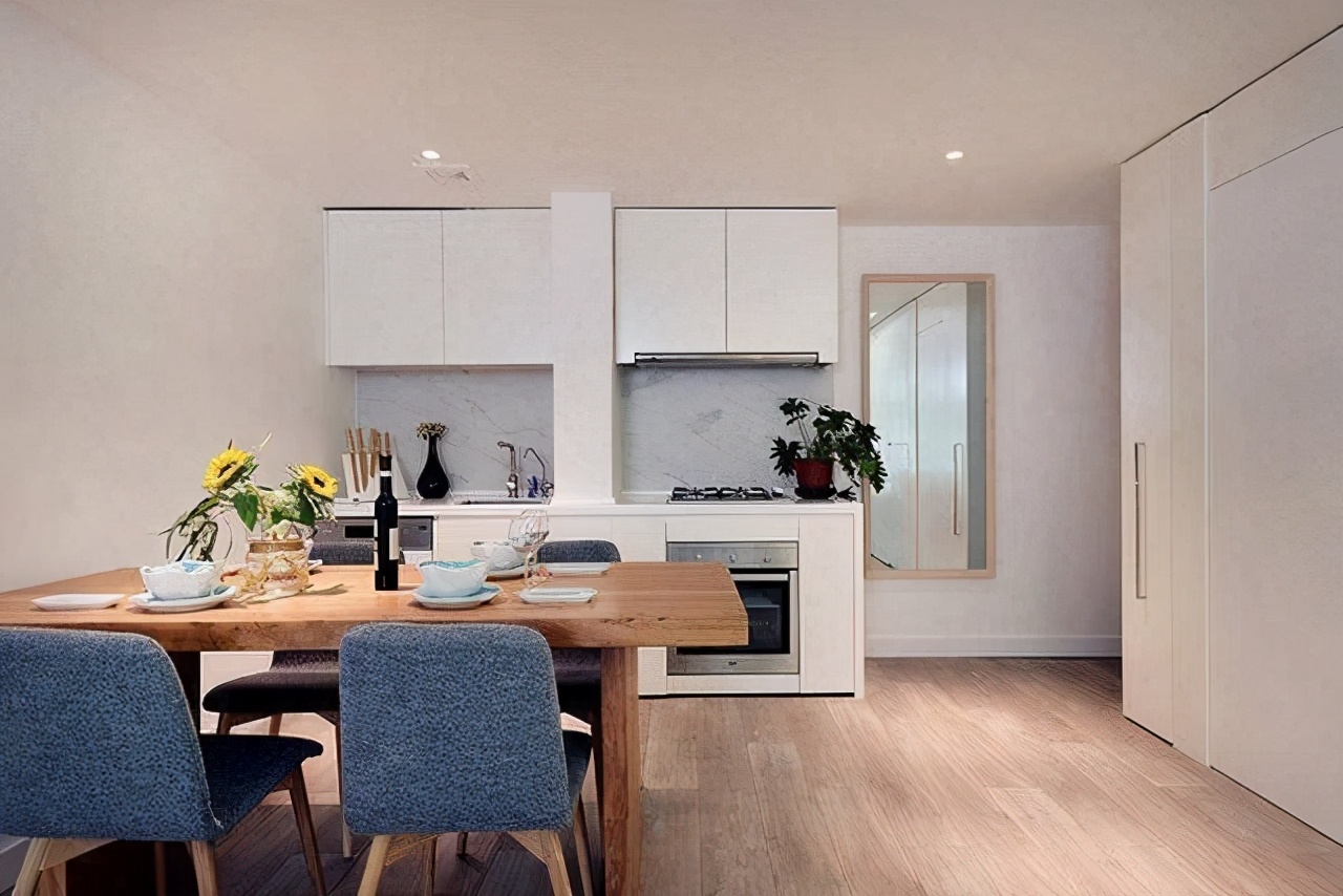 伟仔家居|夫妻65㎡极简一居装出100㎡的即视感，开放式布局太敞亮了，佩服！