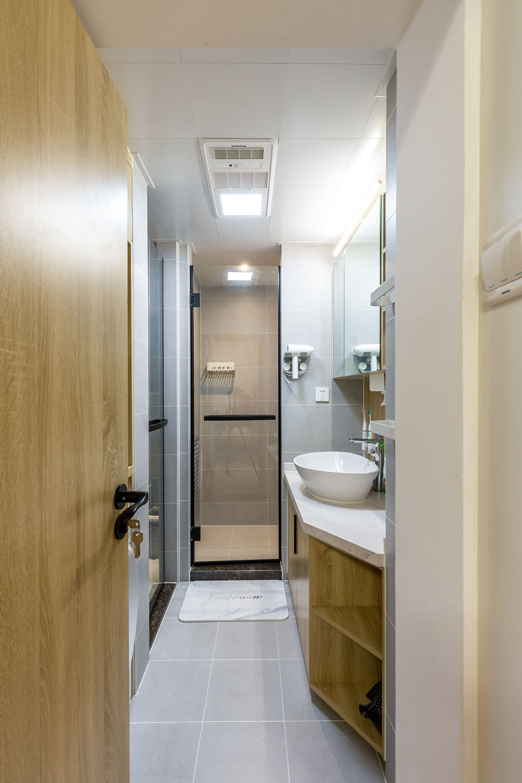 惠泽设计|夫妻爆改二手房，80㎡黑暗二居变实用三房，父母同住也不挤，佩服