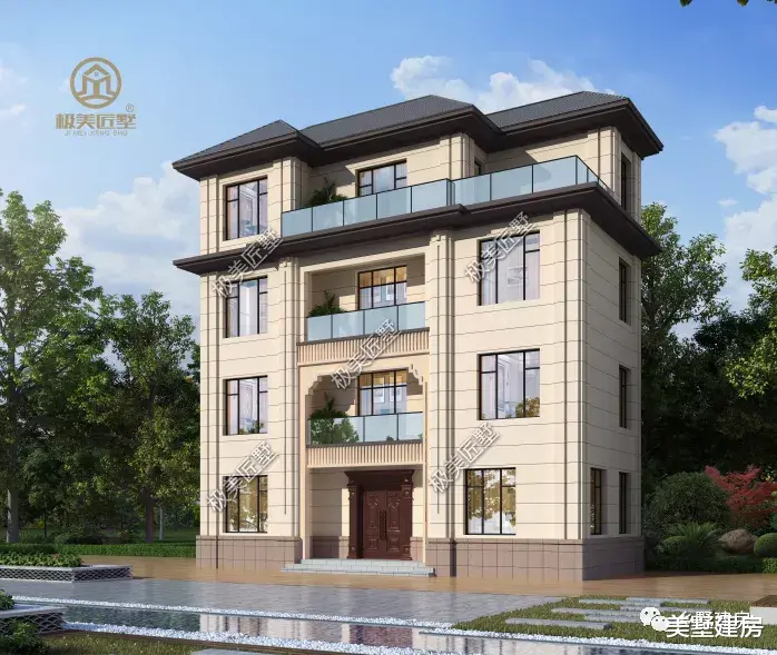 占地90平，四层别墅这样建，简洁大方又时尚