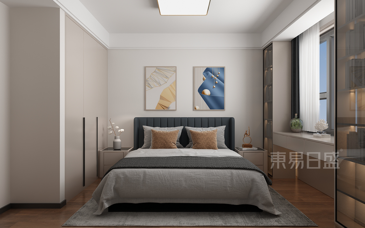 |130平现代风，无法拒绝的素色优雅