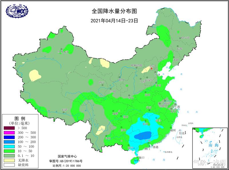 气象一浅阁 东北森林火险，华南有干旱，都怪春雨太偏心？分析：华南喜雨开下