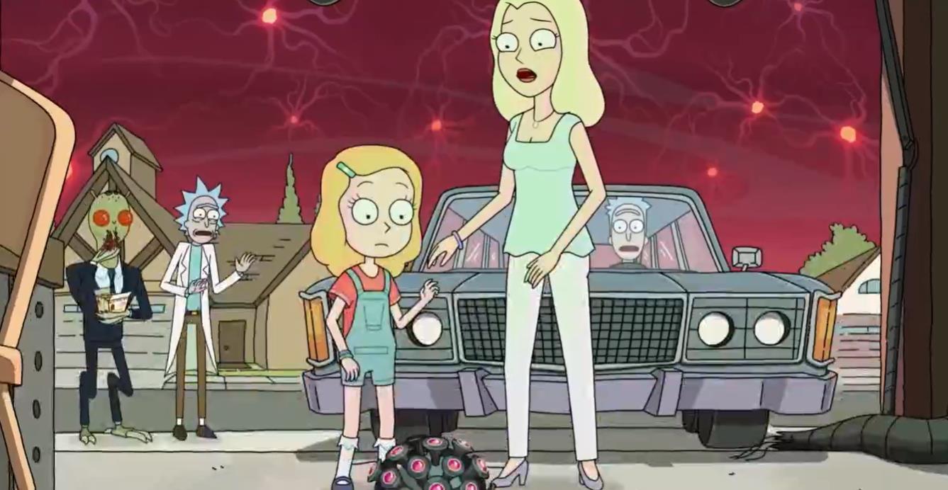 瑞克和莫蒂 瑞克和莫蒂：姥爷到底可以有多开放，就算是星球也不放过