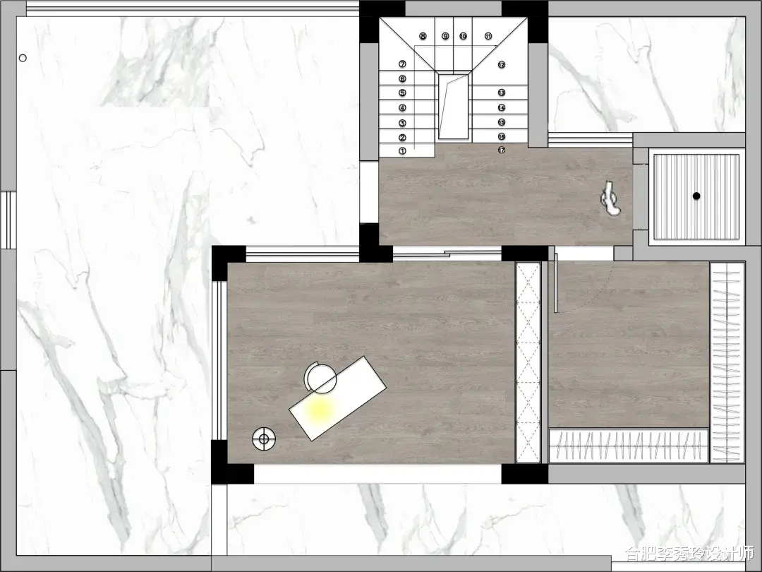 合肥李秀玲设计师|450㎡上下六层别墅，70万打造现代轻奢风，这是一个家的最高境界
