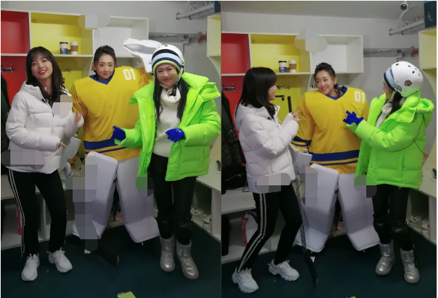 王冰冰|31岁王冰冰和月亮姐姐跳舞！扭腰跨臀一脸笑容，穿紧身裤双腿纤细