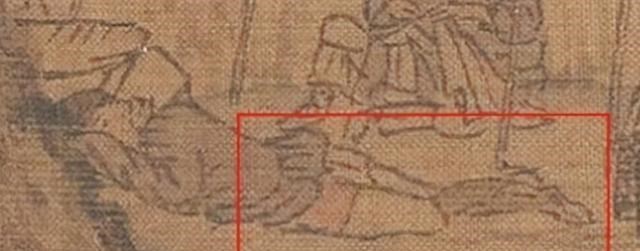 清明上河图|《清明上河图》放大100倍，发现一奇怪场景，树下的小伙在干嘛？