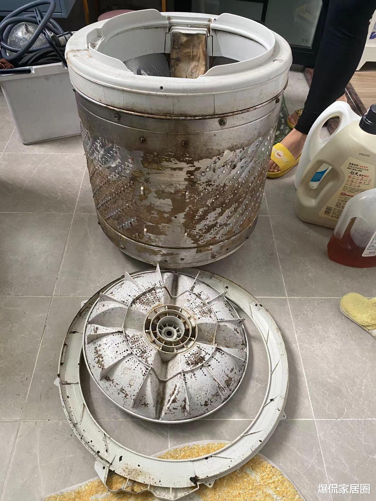 洗衣机3个月不洗有多脏？多亏80后阿姨指点，难怪衣服越洗越脏！