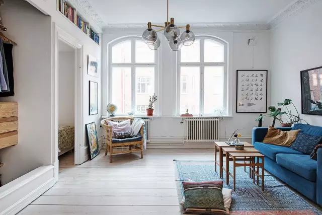 夫妻俩改造48m2老房,变身腔调爆棚的精致公寓