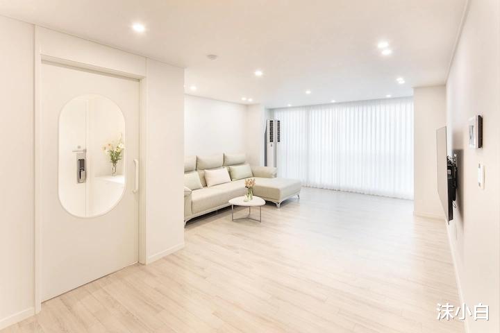 |韩国太太的小家：全屋的白色，完工后丝毫不显俗气！行内人：10分