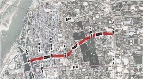 南昌|南昌老城区大“翻新”！民德路、孺子路提升改造有进展！