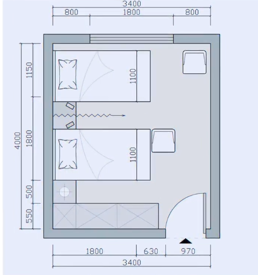 推荐一些卧室布局图！按需设计！