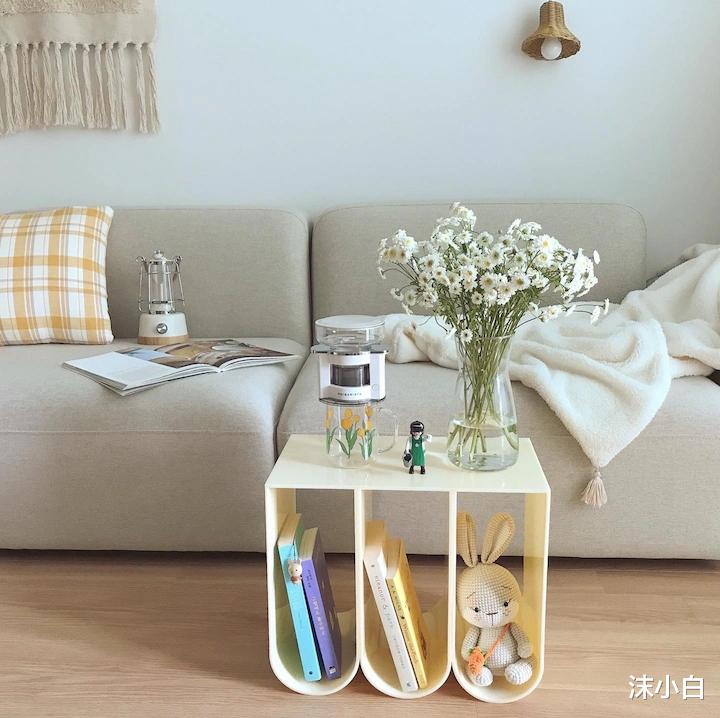 loft|单身姑娘的33平loft，想用白色木质做现代风，却成了韩式小清新！