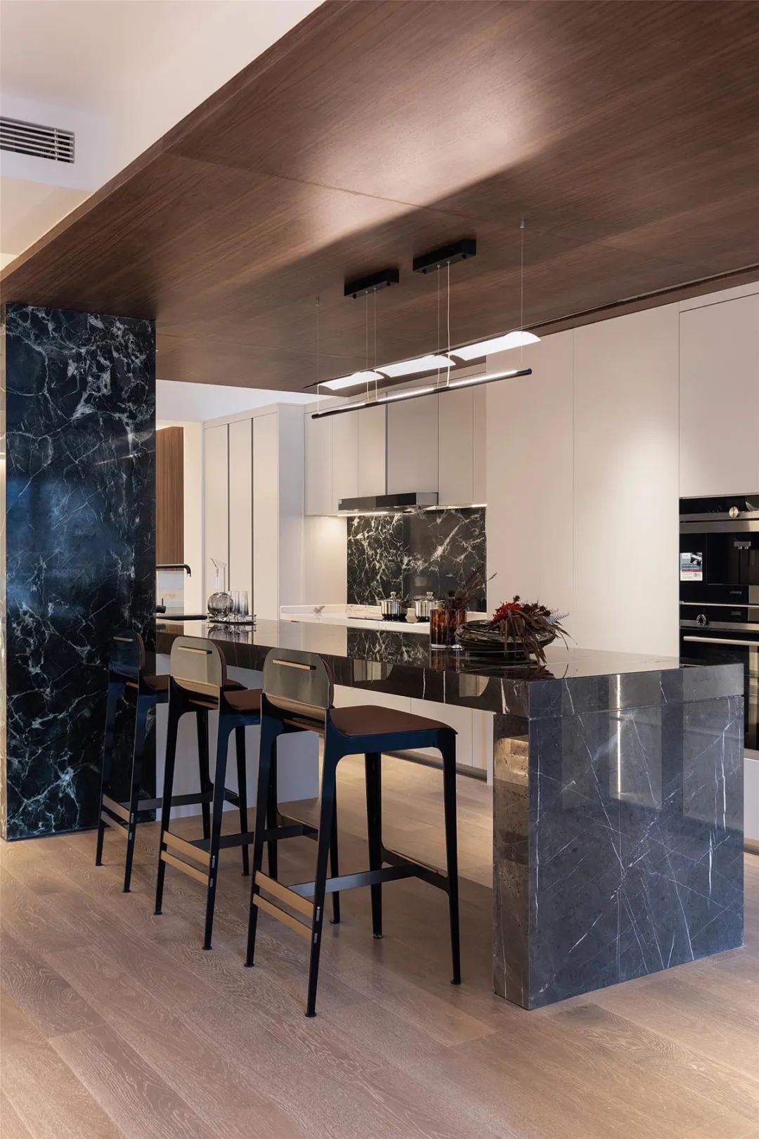 设计师|280㎡后现代混搭风别墅设计，这样的大宅住得才爽