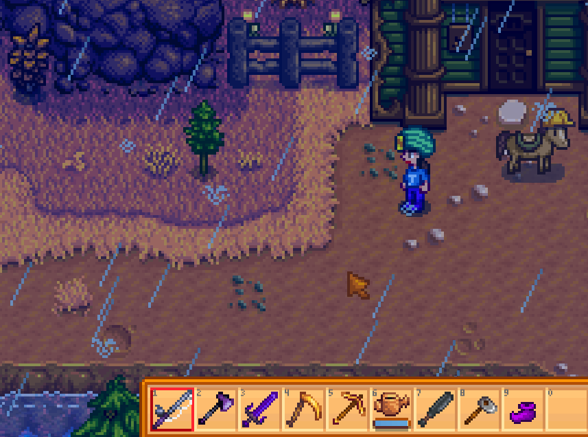 海王星|星露谷物语：讲解一下新手玩家的武器更换历程