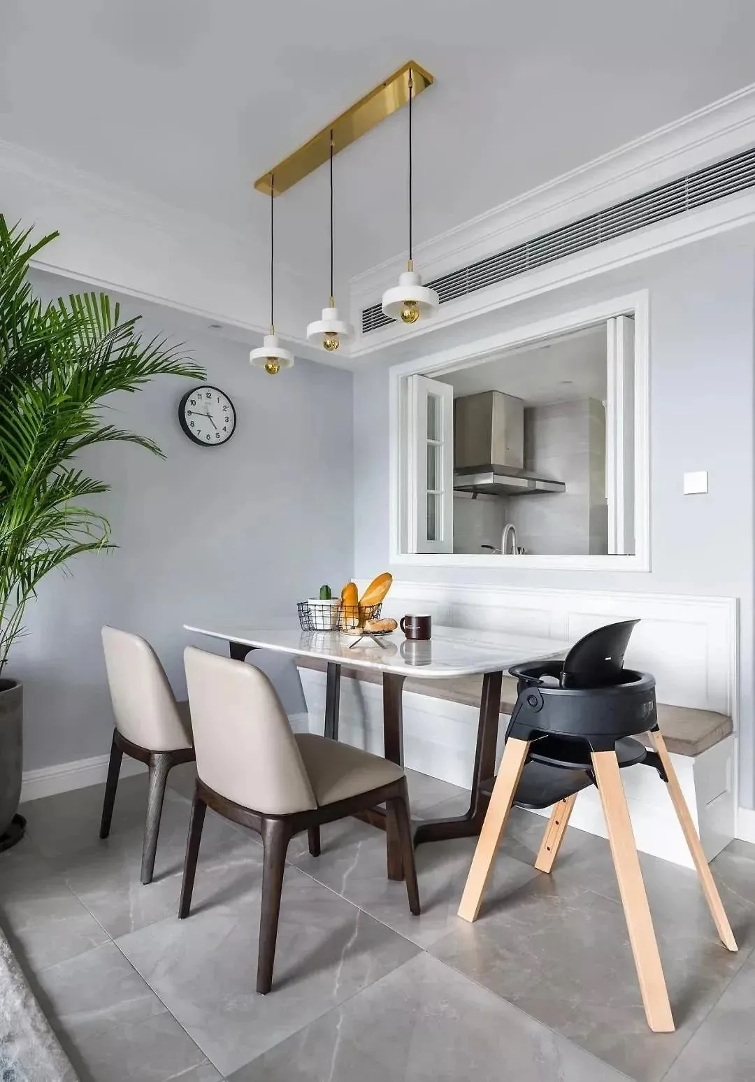 130㎡三居室轻奢新房,完工效果格调满满!