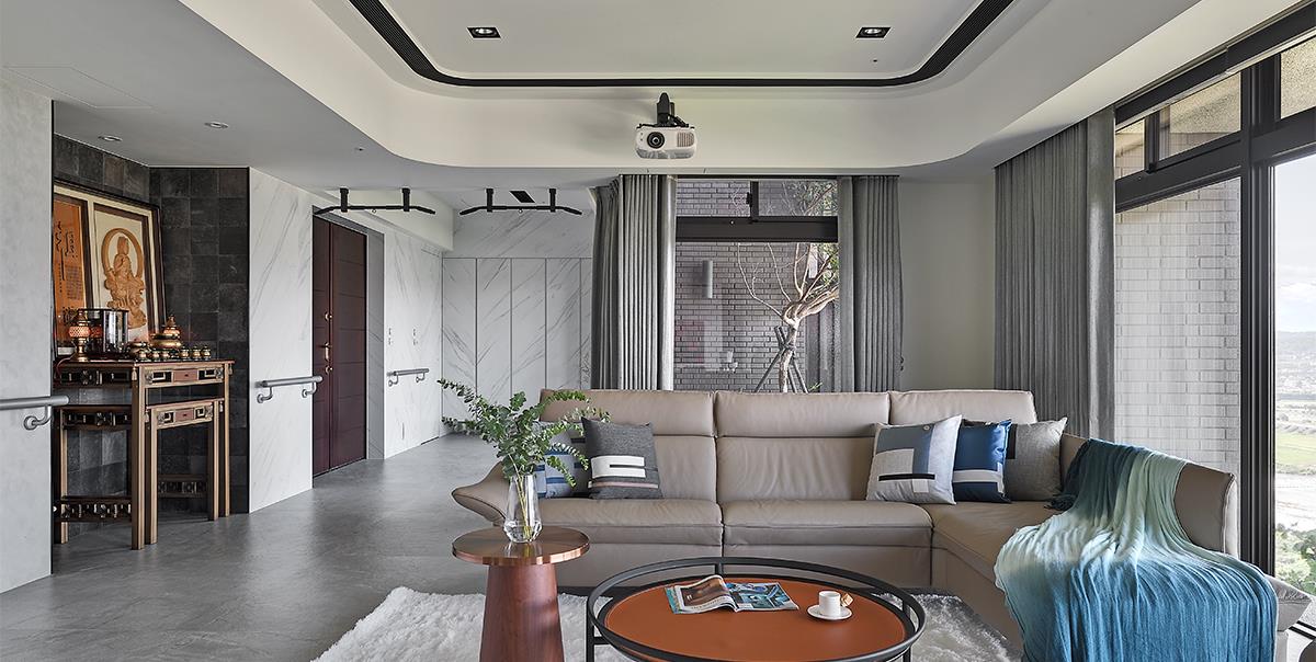 晒晒245㎡高层新房设计，把绿植景观搬进家，回归自然真让人羡慕