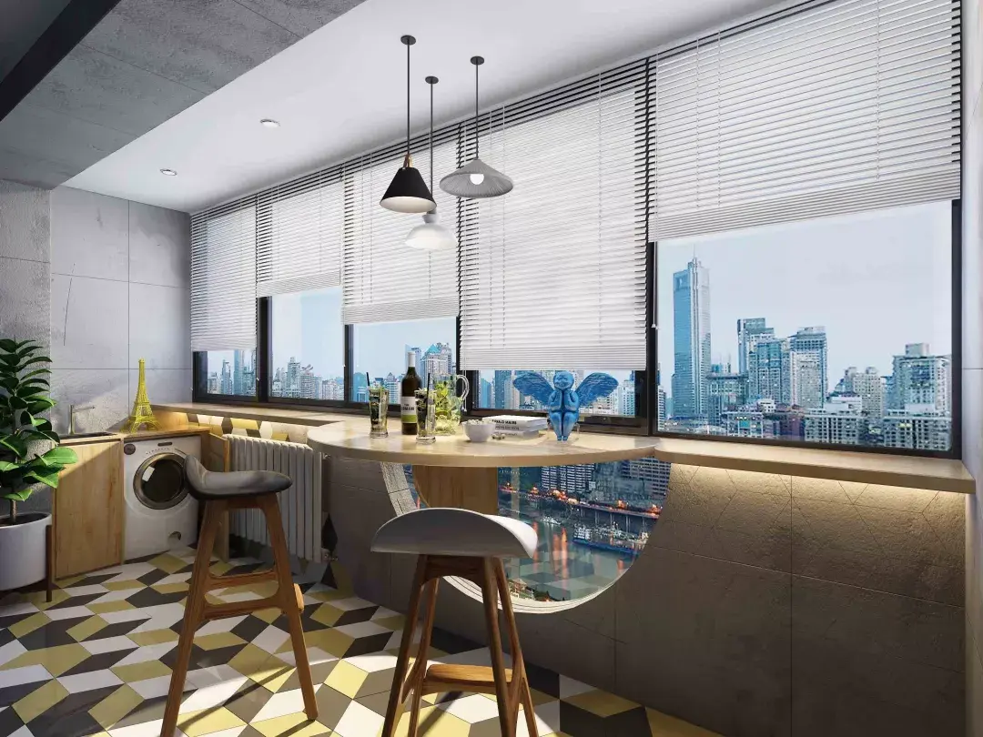 好几万的阳台你却用来堆杂物,晾衣服?太浪费了!