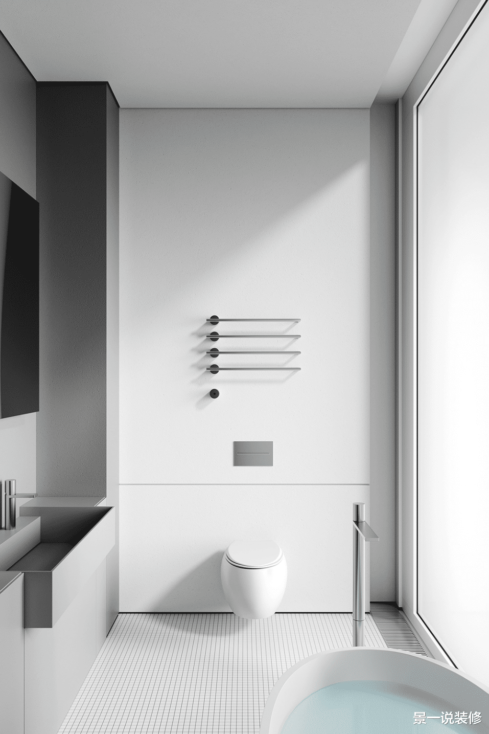 30岁宝妈晒自己家100㎡住房，极简风设计很飒，真心值得学习